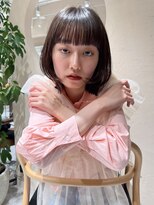 ウルフカット×レイヤーカット×地毛風カラー×10代20代30代