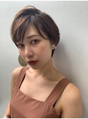 ナチュラルショートボブ