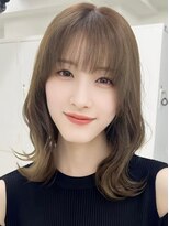 アイトーキョーエス 渋谷(AI TOKYO S)&nbsp;斜めバング/シルキーベージュ/ブラントカット[渋谷駅]