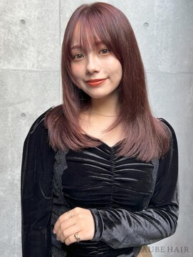 オーブヘアー カイ 西帯広店(AUBE HAIR kai) 20代・30代_髪質改善×暖色カラー