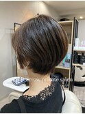 ショートボブ