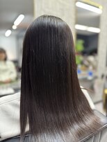 アローズ 久留米店(arose)&nbsp;耳かけ大人かわいいモーヴカラー艶カラー30代40代50代