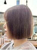 ぱつっとボブ☆美髪ボブ/美髪矯正[北千住]