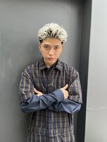 ノラ シブヤ(NORA)&nbsp;スパイキーショート・メンズハイトーンホワイトベージュ