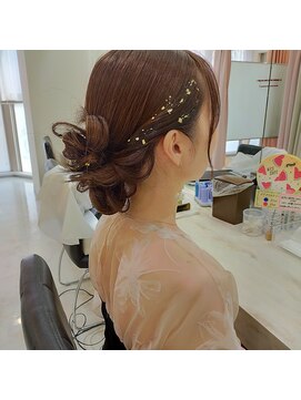 ヘアセットサロン ラシク(LaCQ) カチ盛り×ゆるふわ