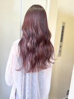 ラミエ バイ メルト 吉祥寺(lamie by melt)&nbsp;*滝田*韓国風巻き髪ロングレイヤーケアブリーチピンクカシス人気