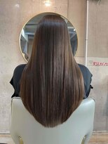 クー  戸越銀座(QOO)&nbsp;美髪のススメ髪質改善切りっぱなしボブピンクブラウン