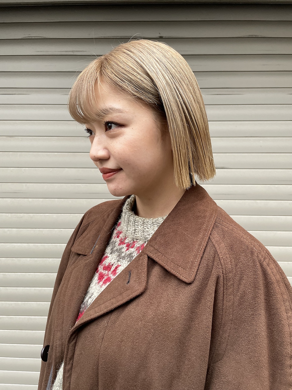 表参道 roijir × ブロンド × ボブ