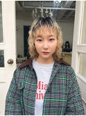 オンブレグレージュオリーブグレージュくびれミディ大人美人
