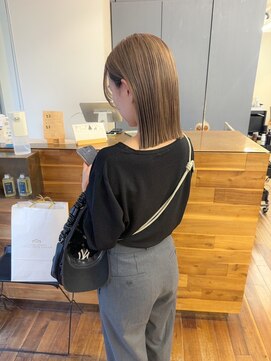 シロ(siro) 切りっぱなしボブ