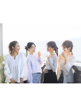 絶妙なカットで魅力をUP☆一人一人の持つ《潜在的な魅力》を『色香』として引き出しつつ旬の雰囲気を演出♪