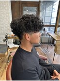 外国人風スペインカール