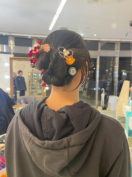 コワファースト 大分(COIFF1RST) かちもり!成人式ヘアセット