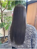アッシュカラー×水素トリートメント