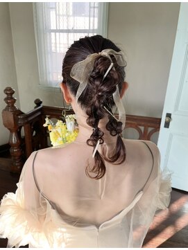 エリリーム(mlilym) 花嫁ヘア