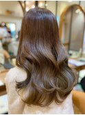 メルティカラーフェミニンロング 似合わせカットレイヤーカット