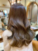 ロンド ルージュ 銀座店(Lond rouge) メルティカラーフェミニンロング 似合わせカットレイヤーカット