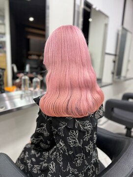 ベレーザシェルト(Beleza scelto) 12718ホワイトピンクラベンダーミルクティー髪質改善韓国風巻き