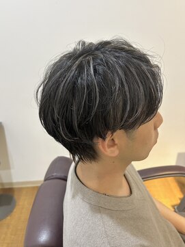 オリーブ(OLIVE) 【グレーメッシュ×メンズマッシュ】