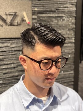 ヒロギンザ 恵比寿店(HIRO GINZA) 王道！七三フェード