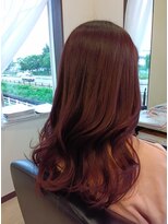 コアフィールフィス(COIFFURE fils)&nbsp;推しカラー ワインレッド ボルドー