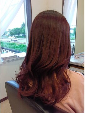 コアフィールフィス(COIFFURE fils) 推しカラー ワインレッド ボルドー