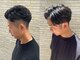 オレンジポップ 南船橋店(ORANGE POP)の写真/<ON/OFFstyleも人気*>サイドの刈り上げフェードカット◎スーツやセットアップに合うアップバング[南船橋駅]