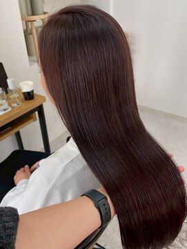 ウル 岡山駅店(ULu.) 髪質改善ブリーチなしワンカラートリートメント20代30代40代艶