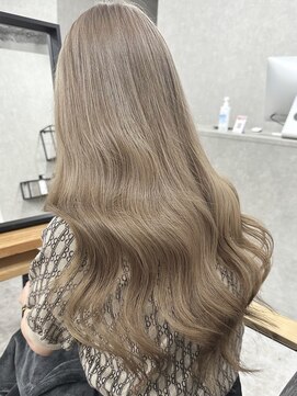 イリ 梅田(ili) 韓国風ミルクティーグレージュカラーベージュブラウン