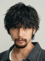 フィフス 天神大名(fifth)&nbsp;天神大名ルーズパーマメンズカットラウンドマッシュ30代