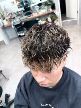 ピース 八千代中央(PIECE) 「似合わせカット」スペインカール