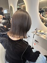 ソル 栄矢場町(SOL) アッシュグレージュ/ボブ/切りっぱなしボブ