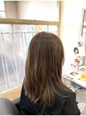 ブリーチデザイン×バレイヤージュ風カラー