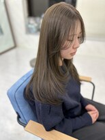 エミン(emyn)&nbsp;オリーブベージュ【ブリーチなし】髪質改善/縮毛矯正/代々木