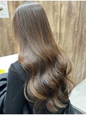 ナチュラルブラウン×髪質改善