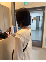 ヘアーポケット リタ(HAIR POCKET ritta)&nbsp;切りっぱなしボブ×ストレート