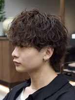 ノードオム 栄(NODE HOMME)&nbsp;シャドウパーマニュアンスパーマ波巻きスパイラルパーマ名古屋栄