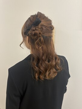 コタン(COTAN) hairarrange / hairset / halfup / クルミちゃんヘア