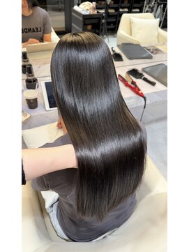 髪屋 紬 髪質改善ストレート