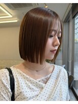 サンドナル 鹿児島天文館(sand NALU)&nbsp;ハッシュカット/グレージュ/デザインカラー[鹿児島天文館]