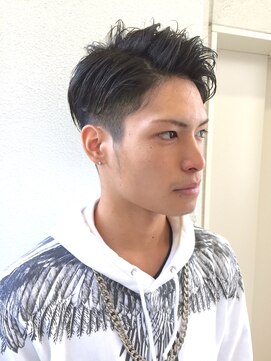 ヘアーデザイン シュシュ(hair design Chou Chou by Yone) ★chouchou★メンズかきあげアップバング♪