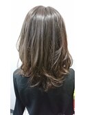 アディクシーグレーアッシュセミディ【miel hair blanc】