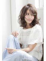アンルポン(un.le.pont) 【un le pont】お姉さん×シースルー×ショコラベージュ