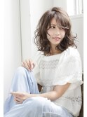 【un le pont】お姉さん×シースルー×ショコラベージュ