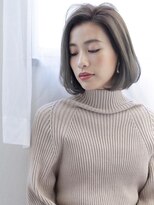 オウル(Owll)&nbsp;ツヤ感ある大人女性の柔らかボブヘルシーレイヤーイルミナカラー