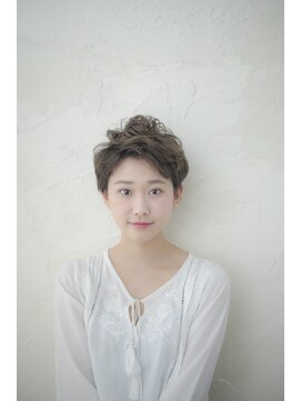 ヘアーミューズ リベロ(hair muse Livero) 【Ｌｉｖｅｒｏ】ふわふわショート×グレージュ　１