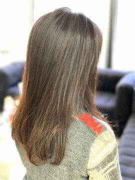 クオリス 上板橋店(QUALIS) 毛先ワンカール大人可愛い ツヤ髪/艶カラー　モカブラウン