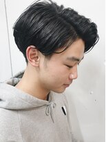 バイフィフス 原宿/表参道(by fifth)&nbsp;センターパートニュアンスパーマスパイラルパーマメンズパーマ