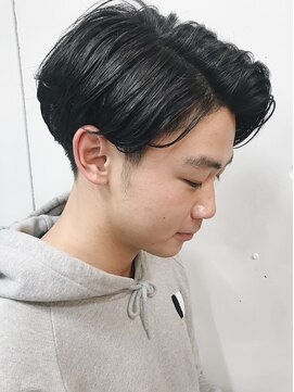 バイフィフス 原宿/表参道(by fifth) センターパートニュアンスパーマスパイラルパーマメンズパーマ