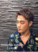  ツーブロックショートヘア